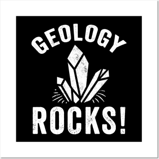 Geology rocks Posters and Art